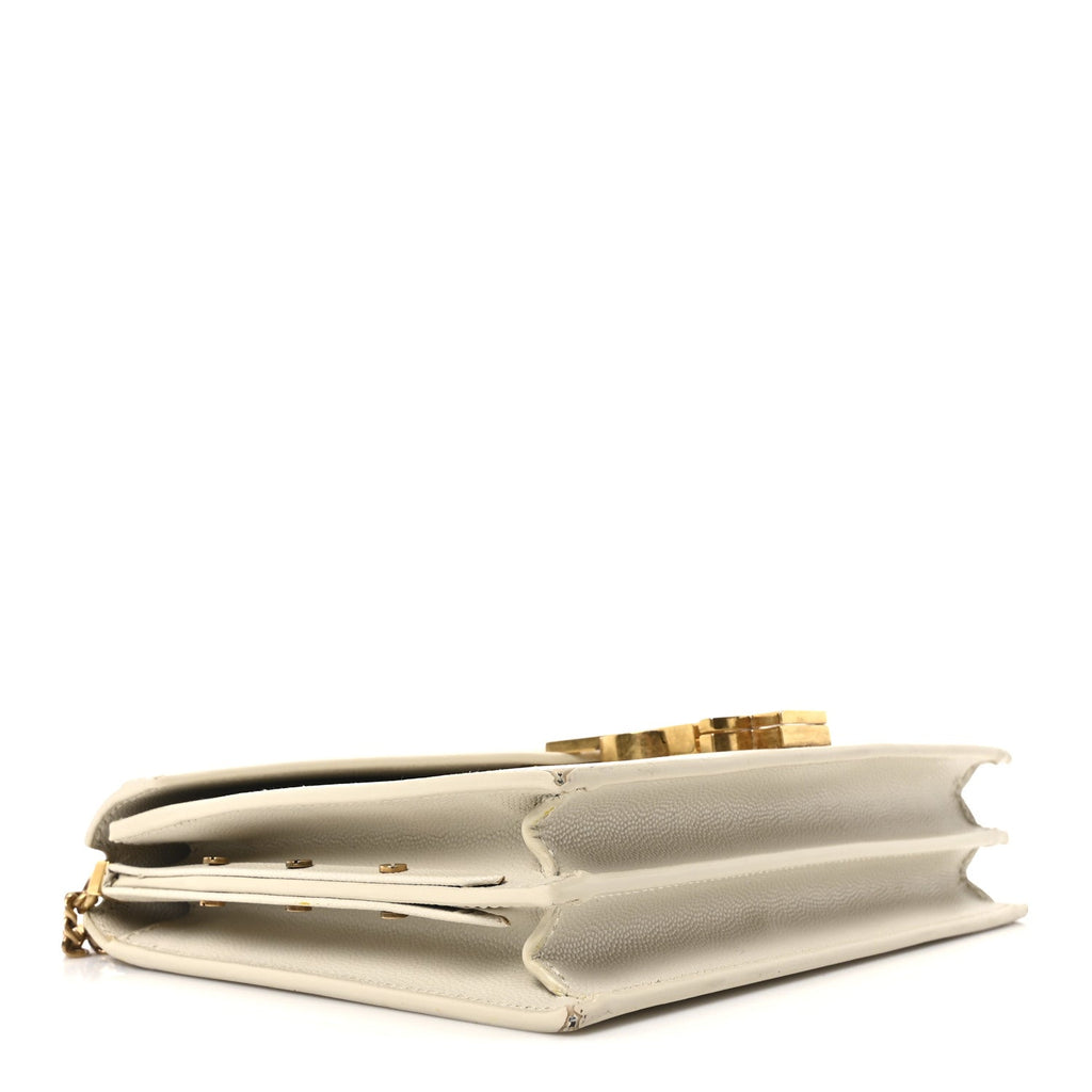 Grain De Poudre Monogram Cassandra Clasp Bag Crema Soft