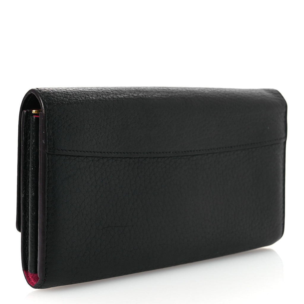 Taurillon Capucines Wallet Black