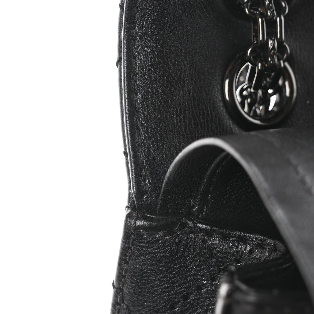 Calfskin Quilted 2.55 Reissue 225 Flap So Black