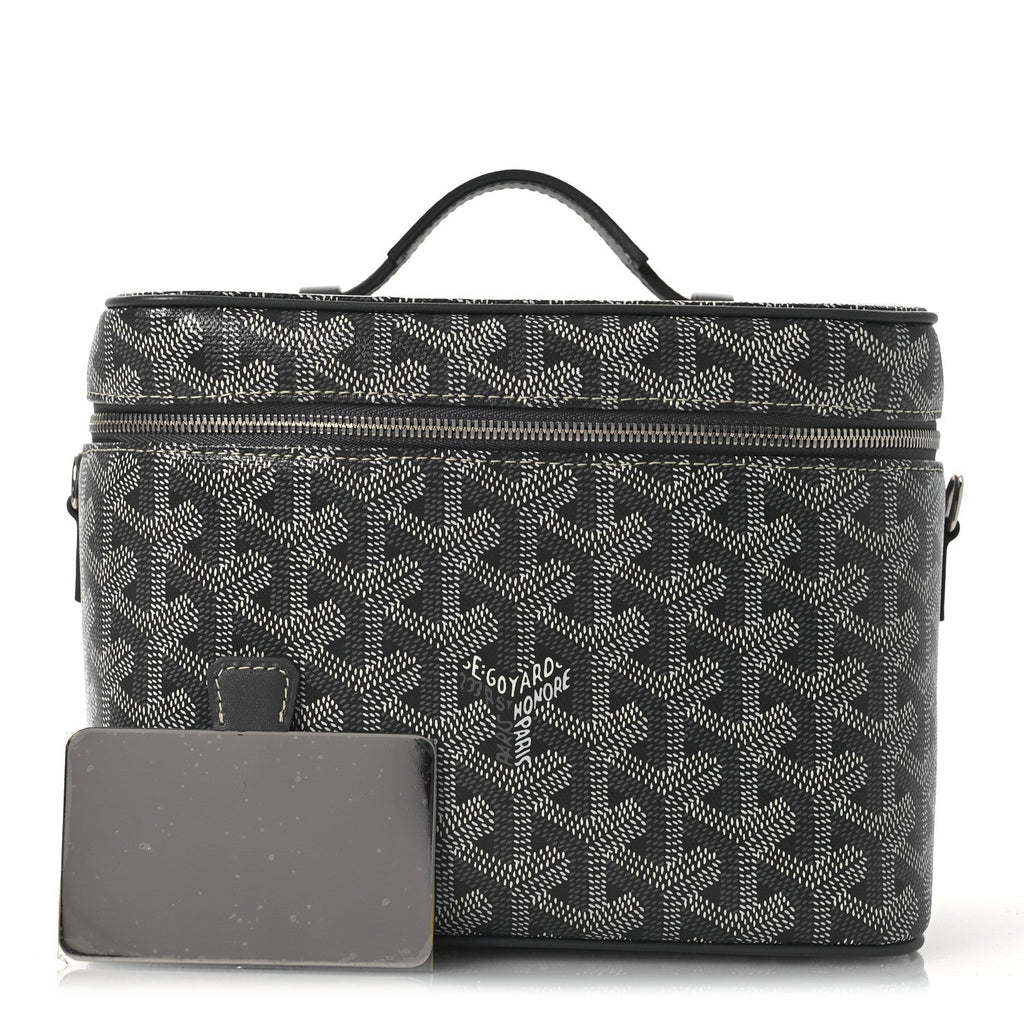 Goyardine Muse Vanity Case Grey