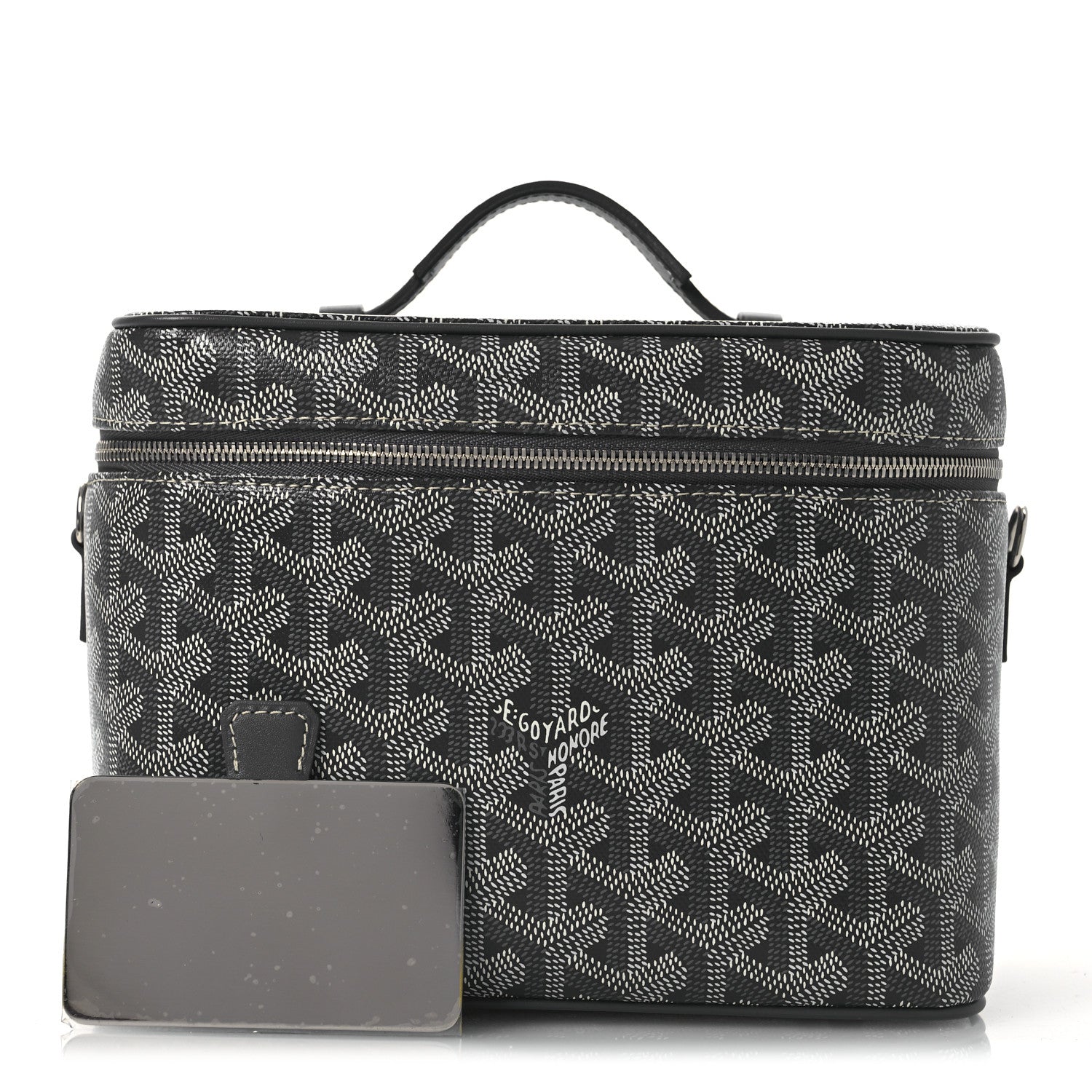 Goyardine Muse Vanity Case Grey