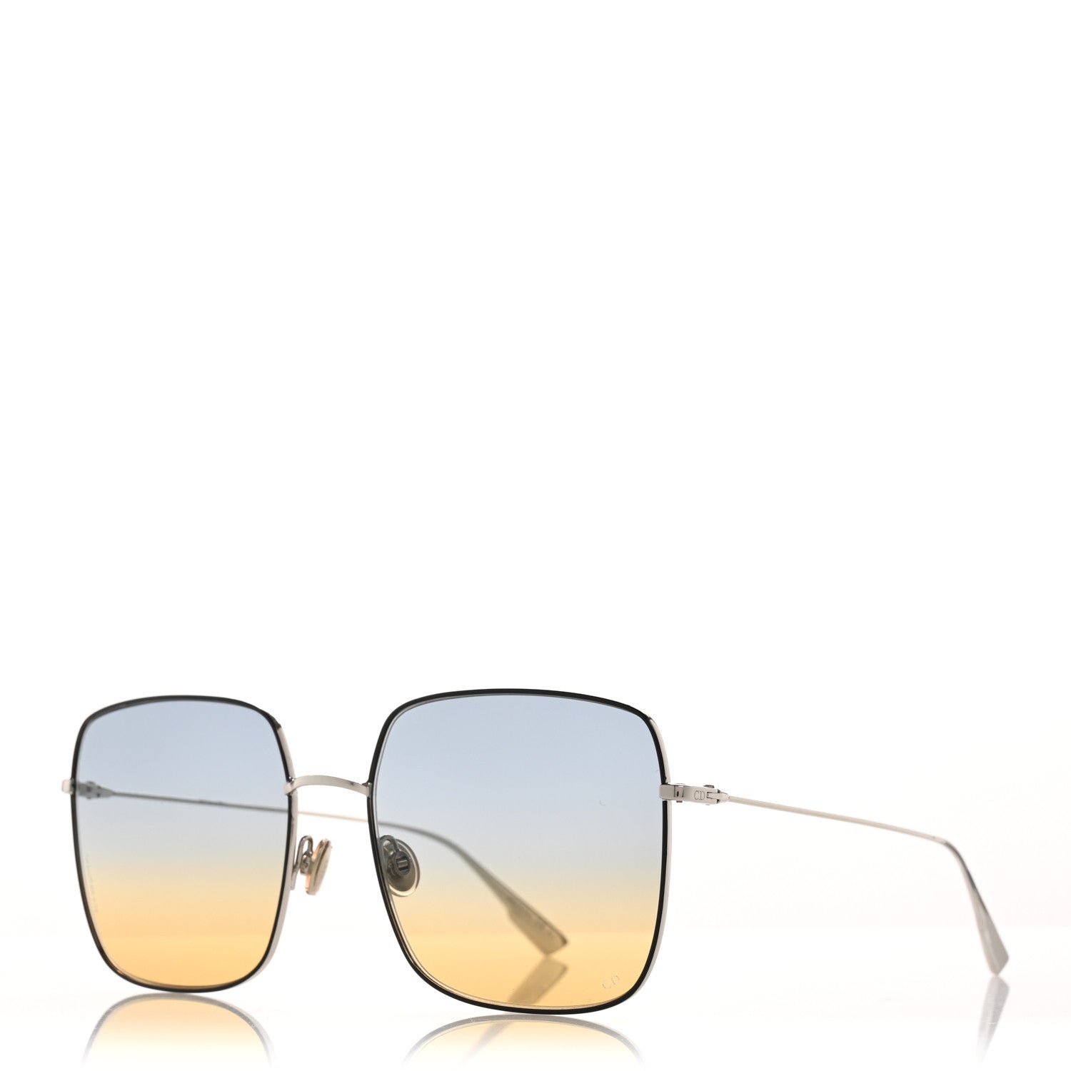 Metal Diorstellaire1 Sunglasses Silver
