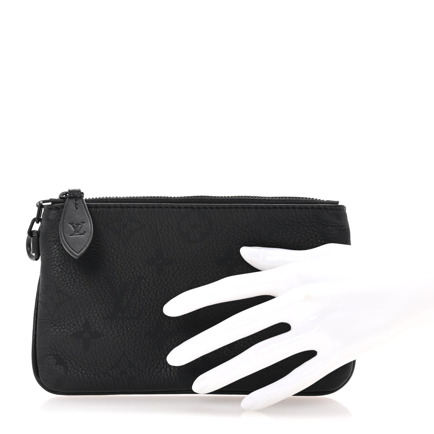 Calfskin Monogram Speedy P9 Bandouliere 30 Pochette Ultra Black