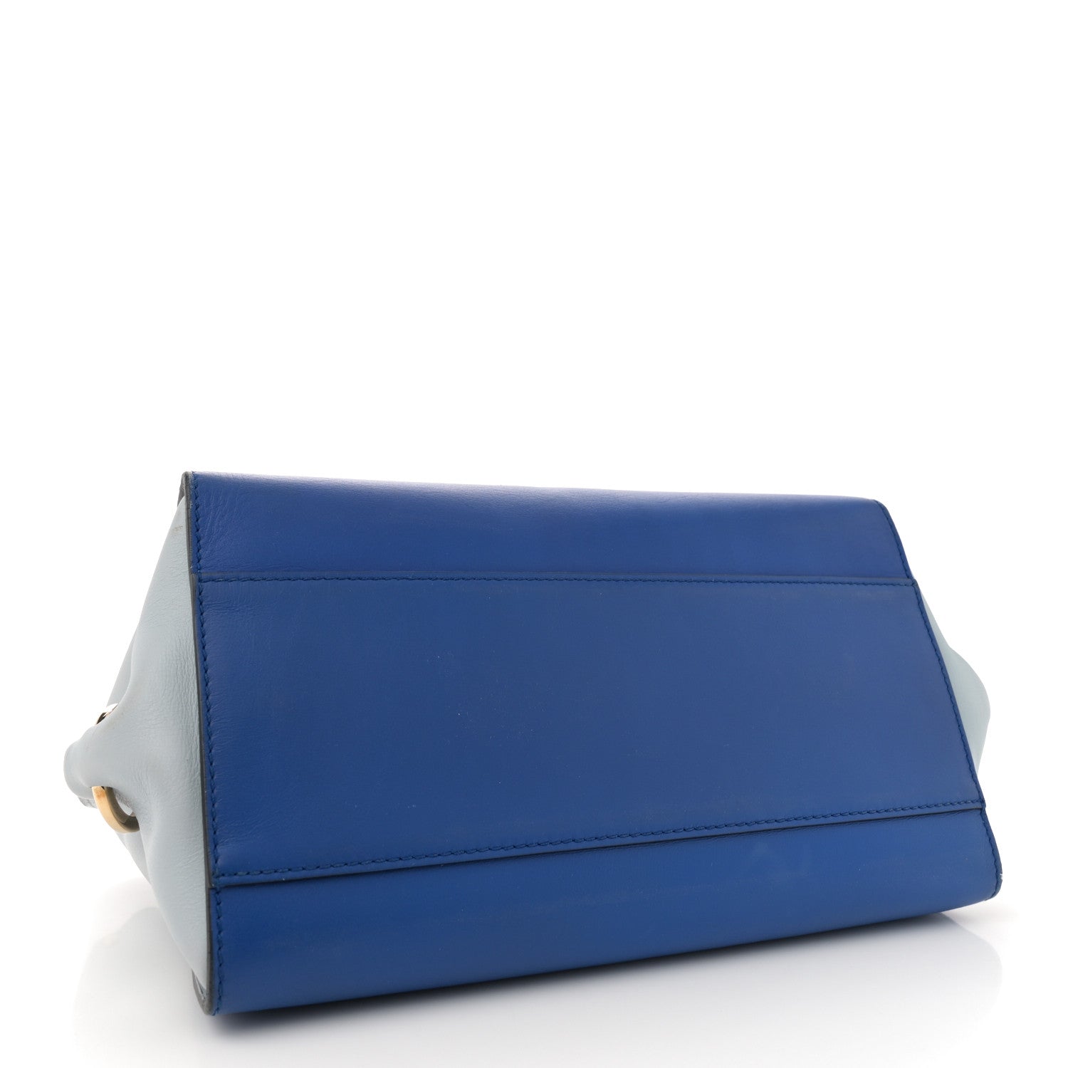 Calfskin Small Sofia Satchel Blue Multicolor