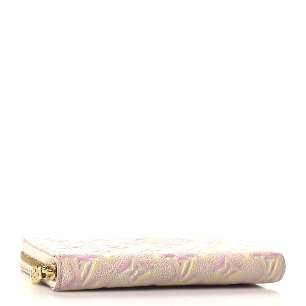 Empreinte Monogram Summer Stardust Zippy Wallet Pink