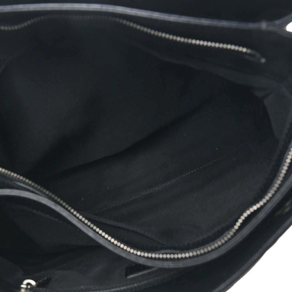 Caviar Quilted Urban Companion Shopping Tote Black