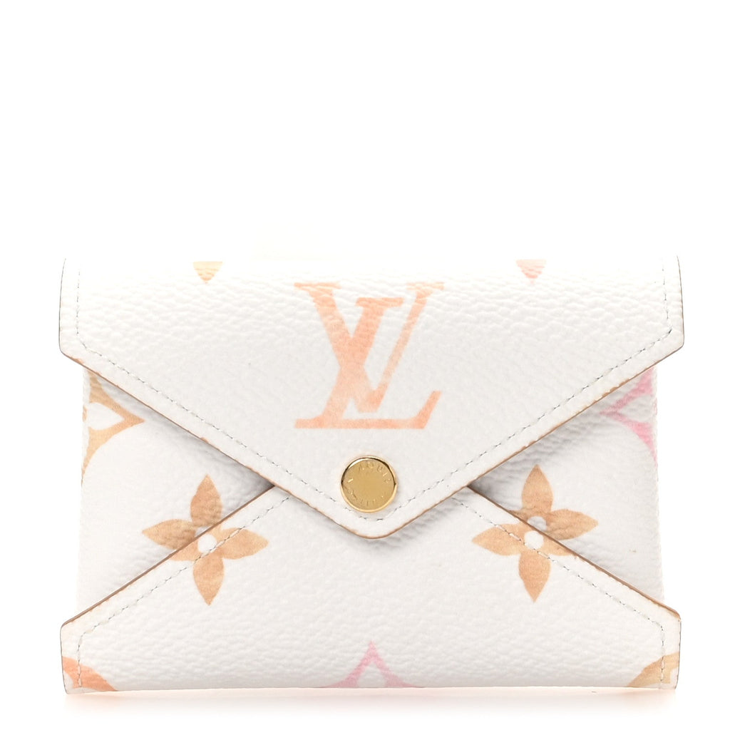 Monogram Resort Small Kirigami Pochette Insert White Beige