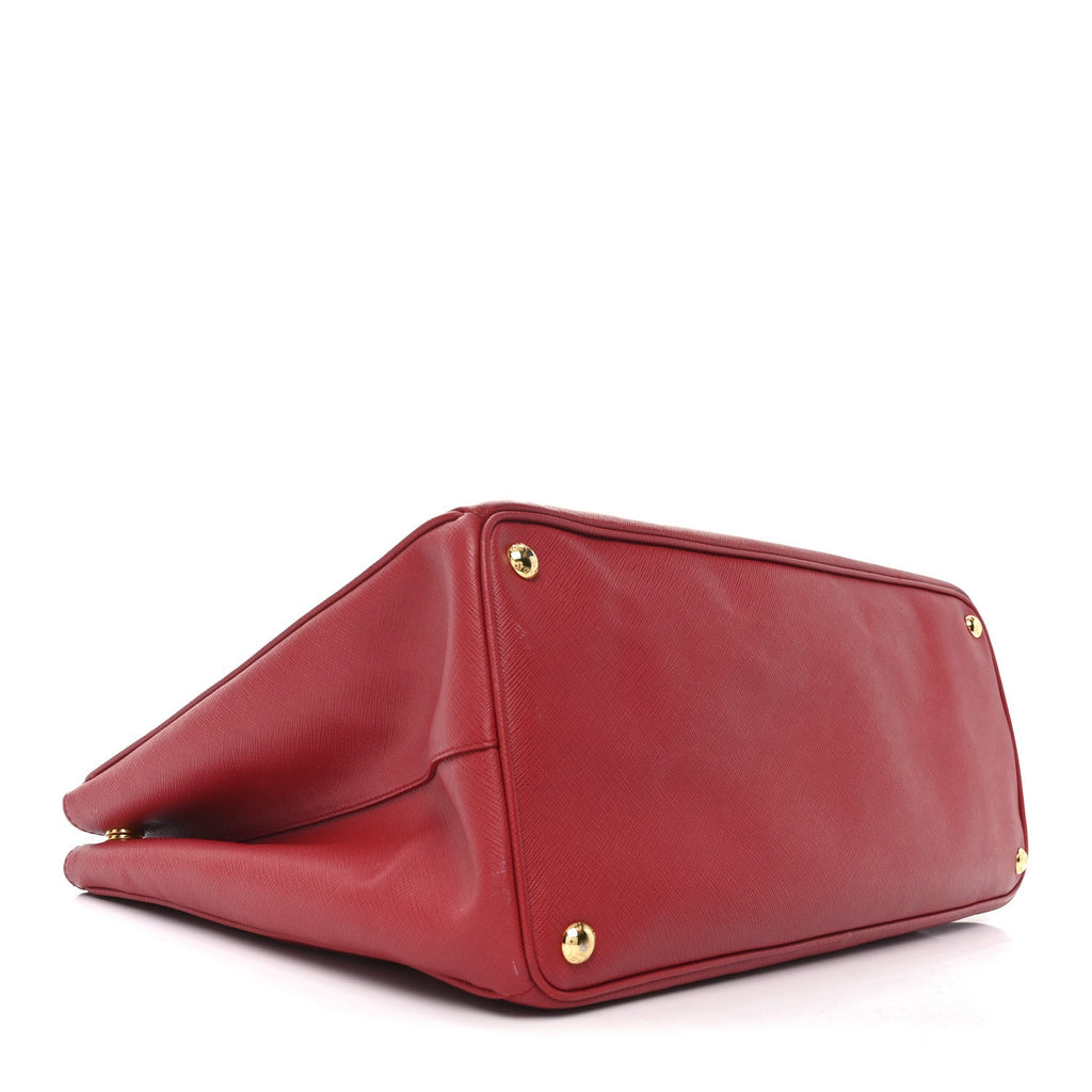 Saffiano Lux Large Tote Fuoco