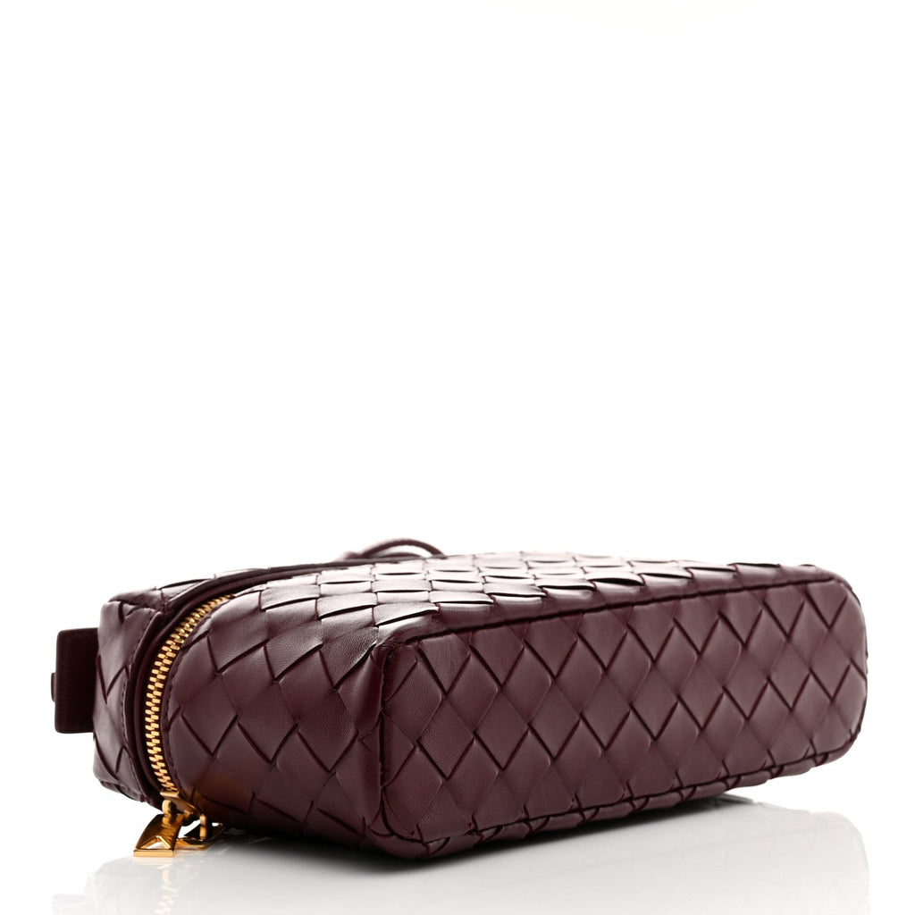 Nappa Intrecciato Bang Bang Vanity Case Barolo