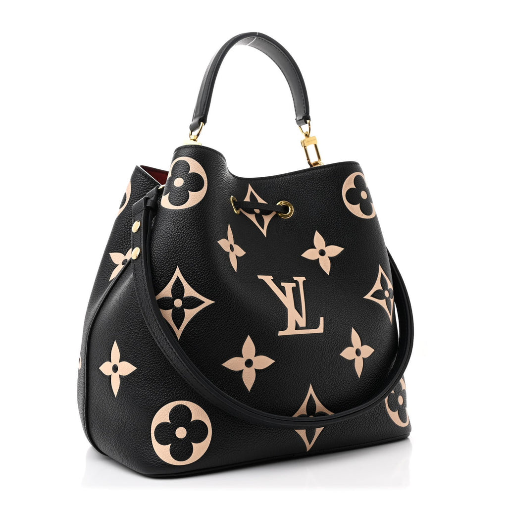 Empreinte Monogram Giant Neonoe MM Black Beige
