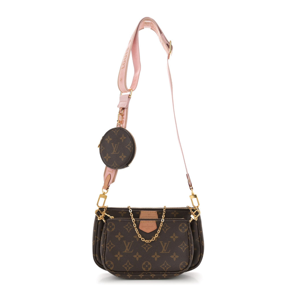 Monogram Multi Pochette Accessories Rose Clair
