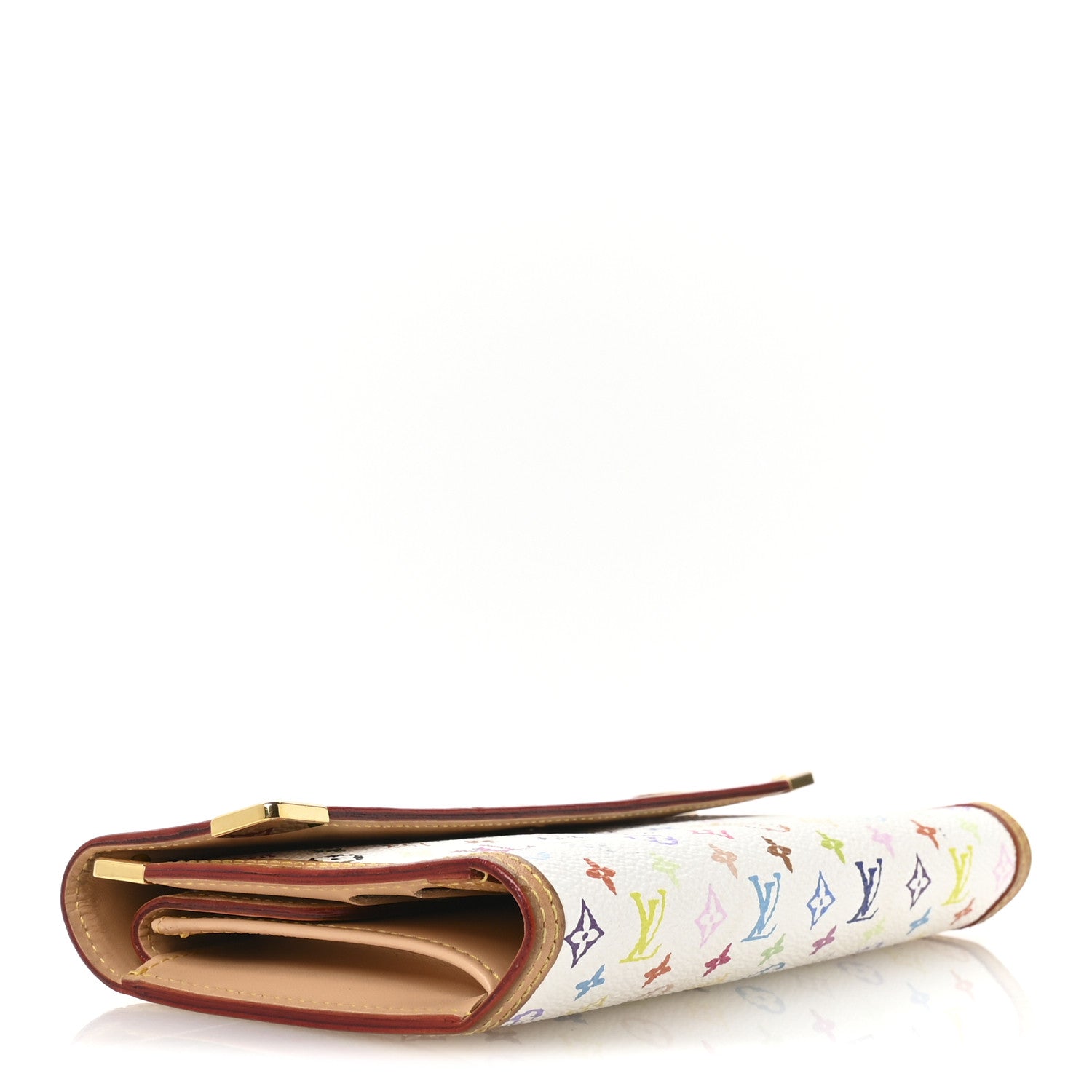 Monogram Multicolor Porte Tresor International Wallet White