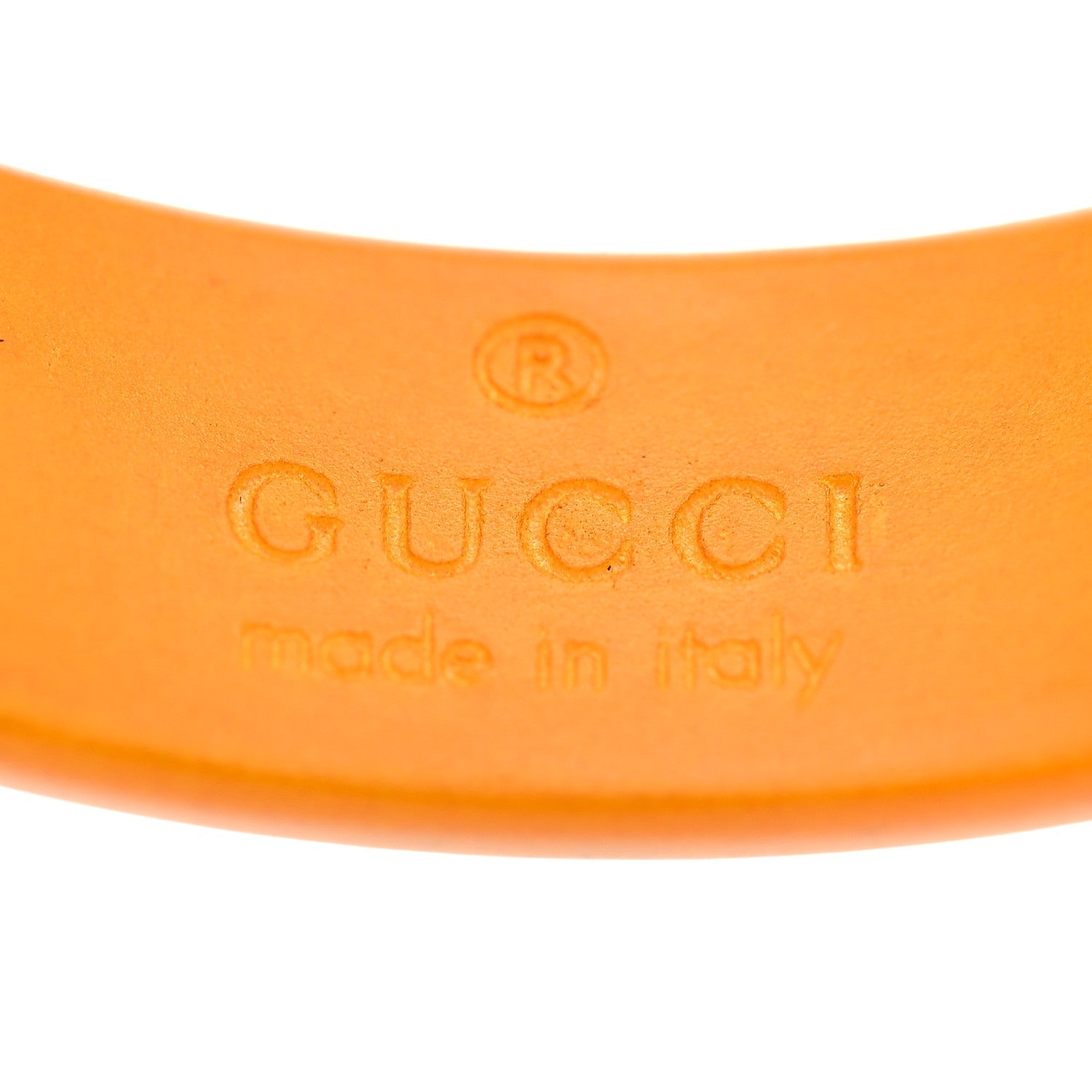 Resin Flora Bracelet L Giallo