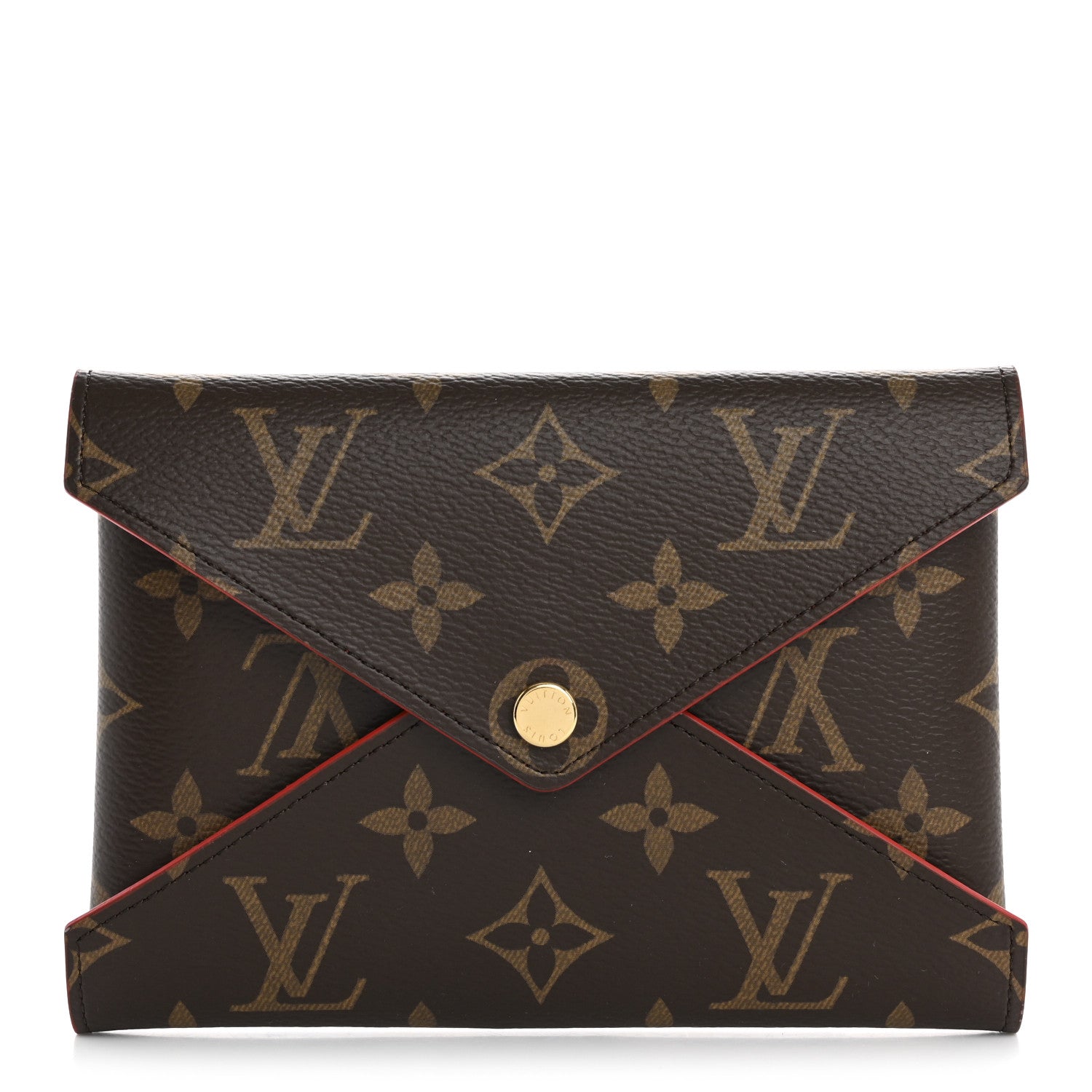 Monogram Medium Kirigami Pochette Insert Coquelicot
