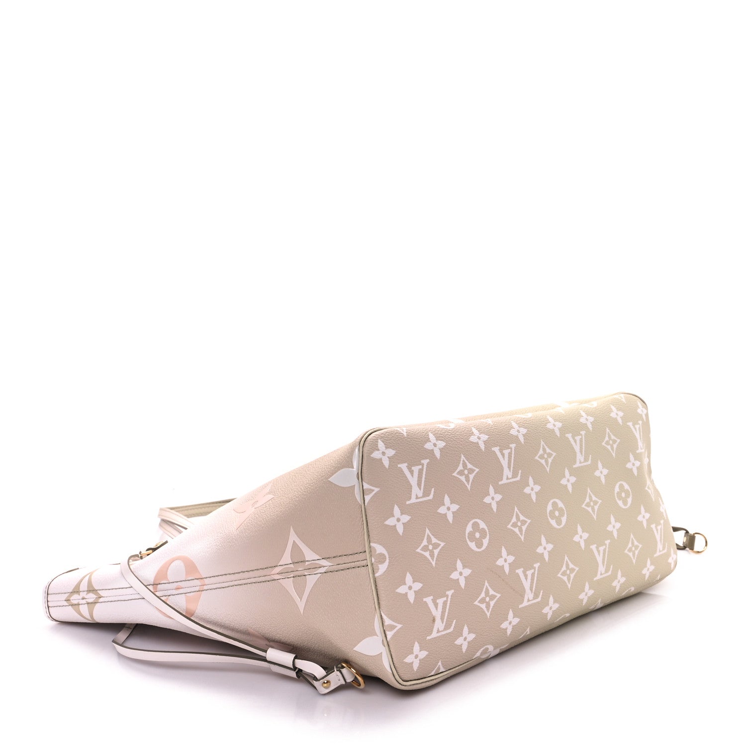 Monogram Giant Spring In The City Neverfull MM Sunset Kaki