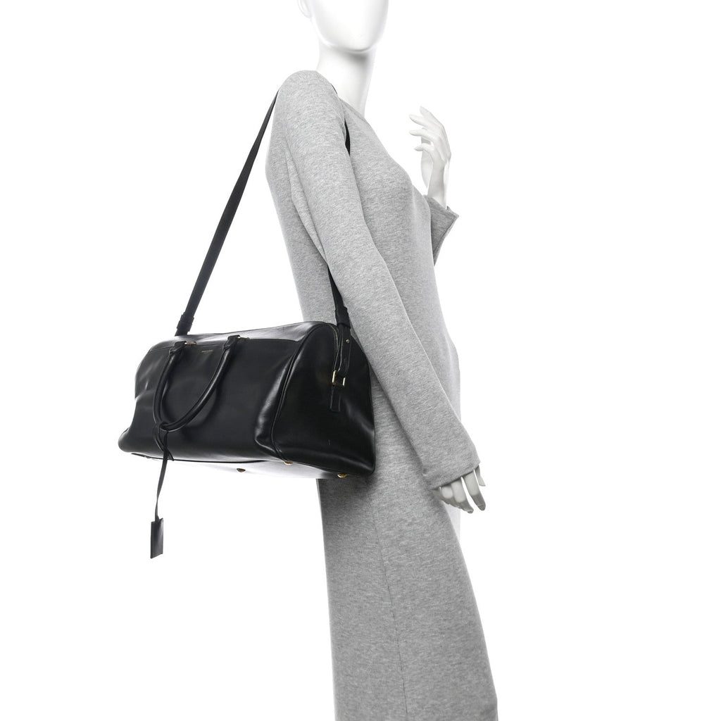 Calfskin Classic Duffle 12 Black