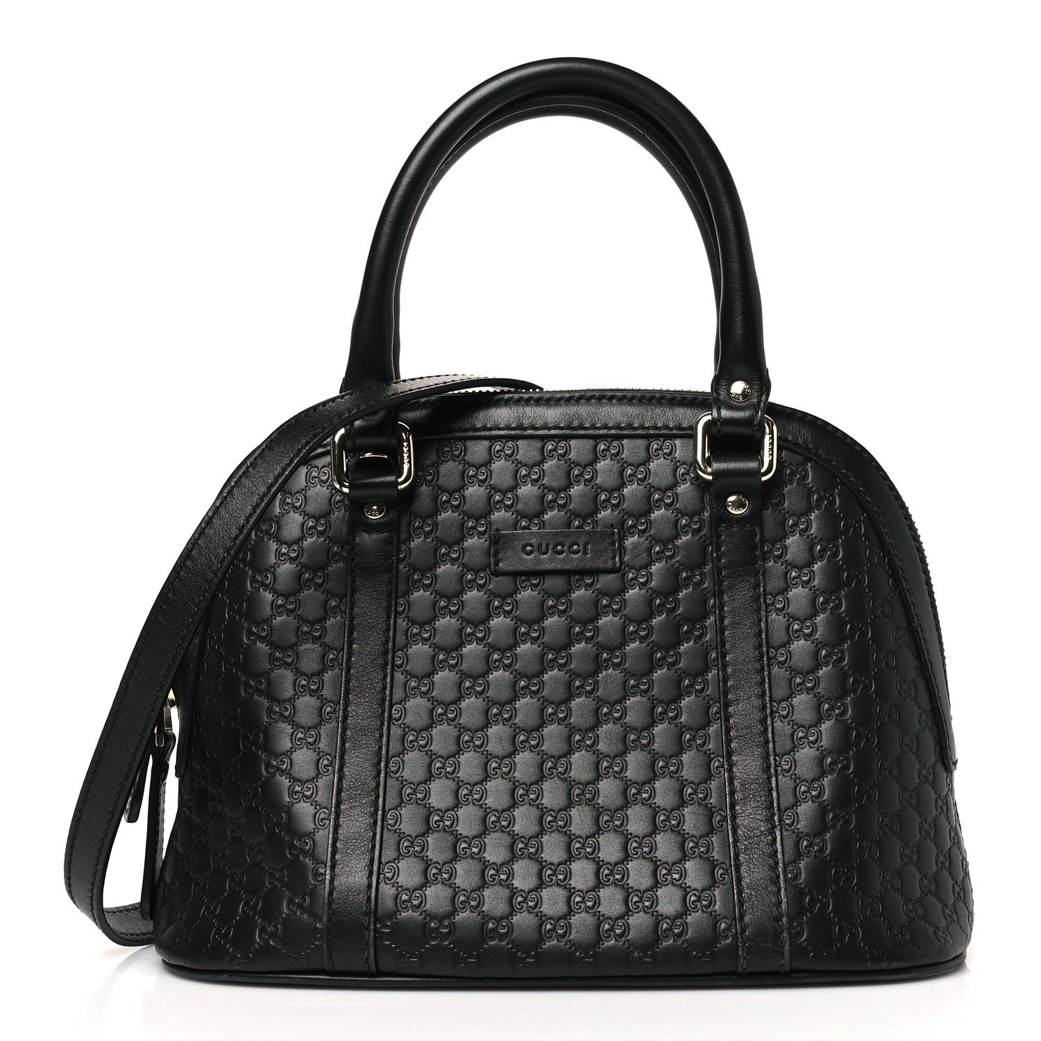 Microguccissima Mini Dome Bag Black