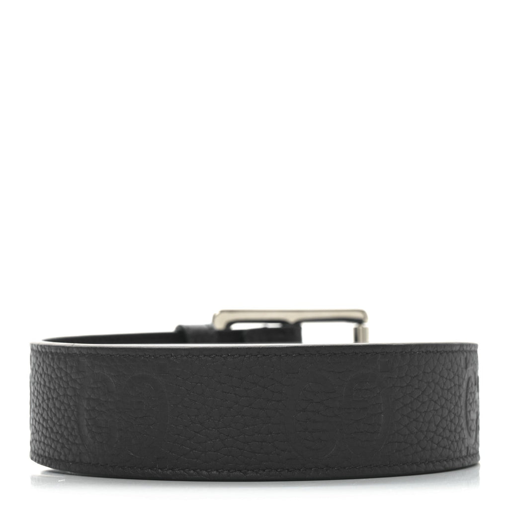 Piuma Calfskin Jumbo GG Embossed 35mm Belt 85 34 Royale