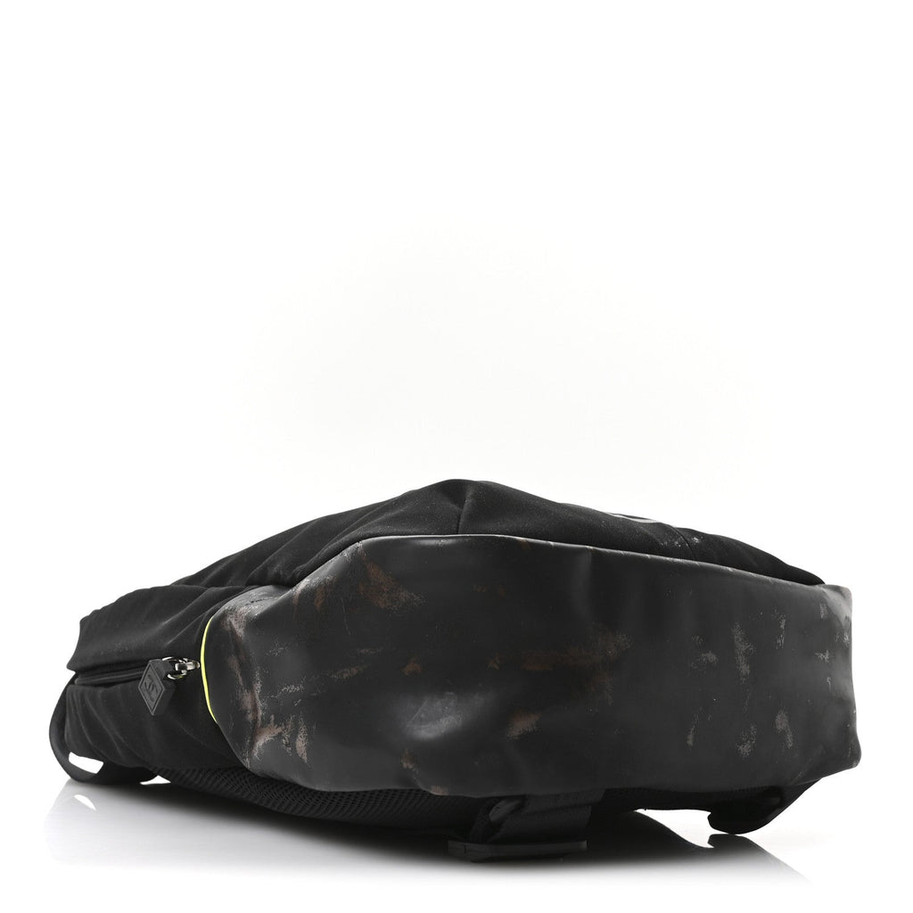 Nylon Sports Backpack Black
