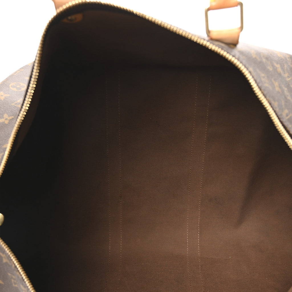 Monogram My LV Heritage Keepall Bandouliere 55 Ivory Vert Anglais