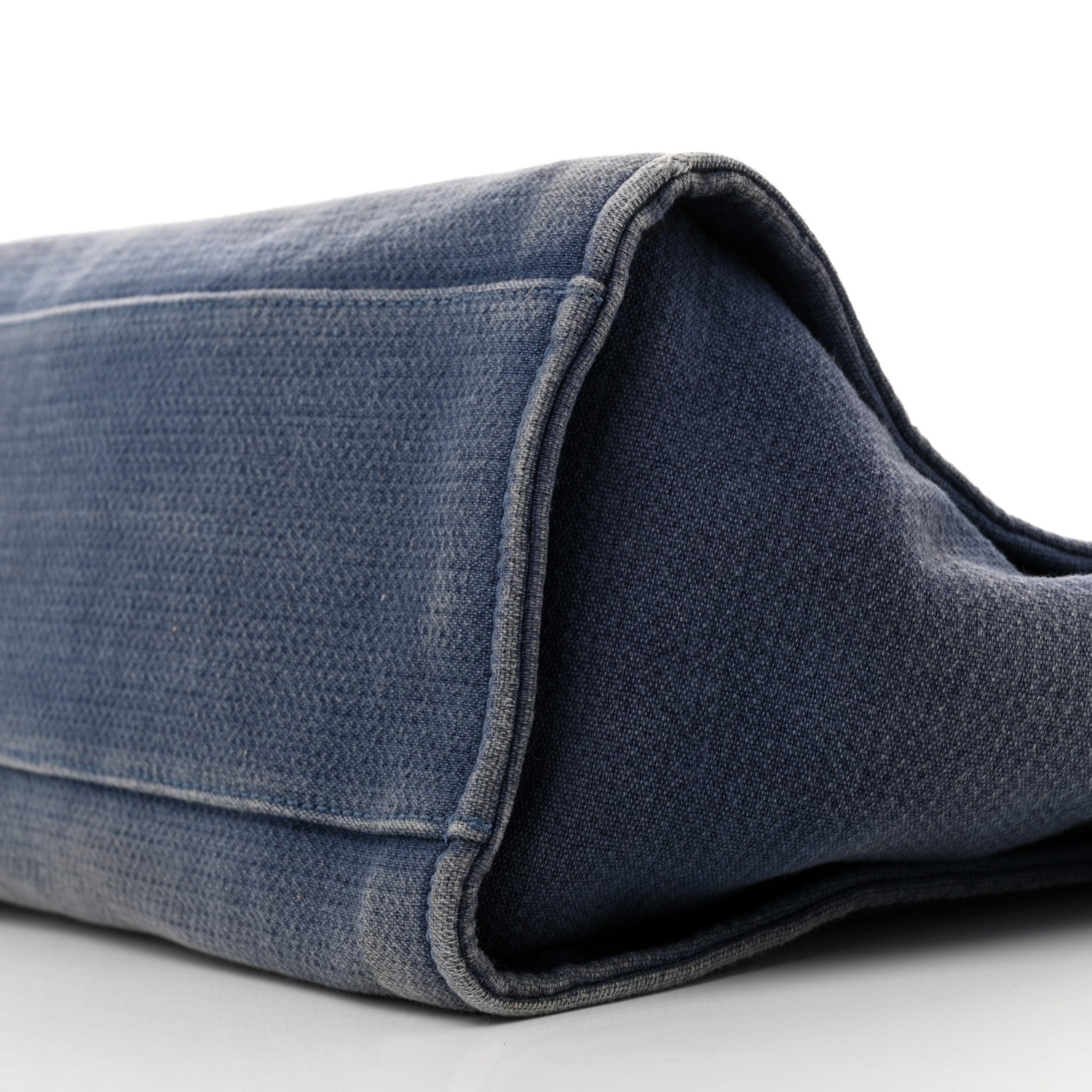 Canvas Medium Deauville Tote Blue