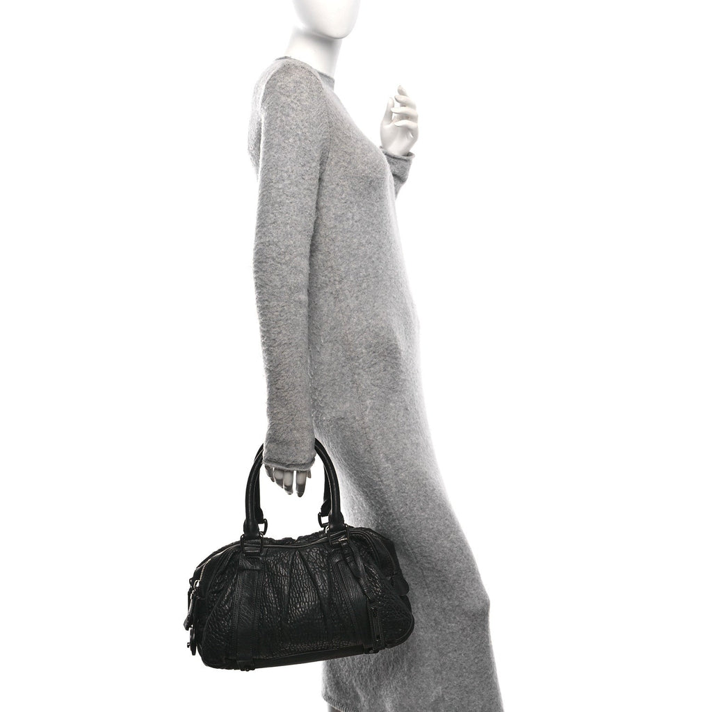 Prorsum Calfskin  Knight Satchel Black
