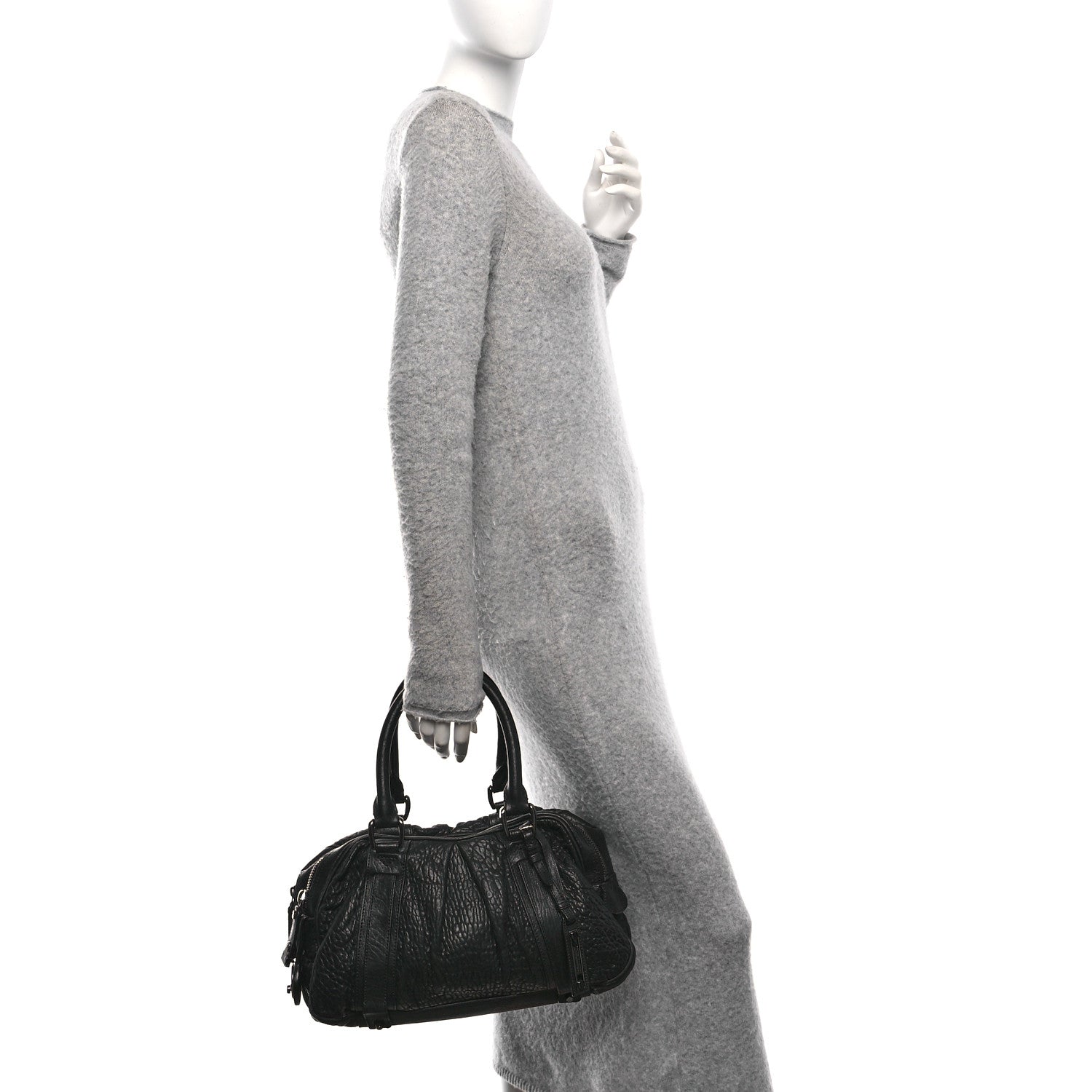 Prorsum Calfskin  Knight Satchel Black
