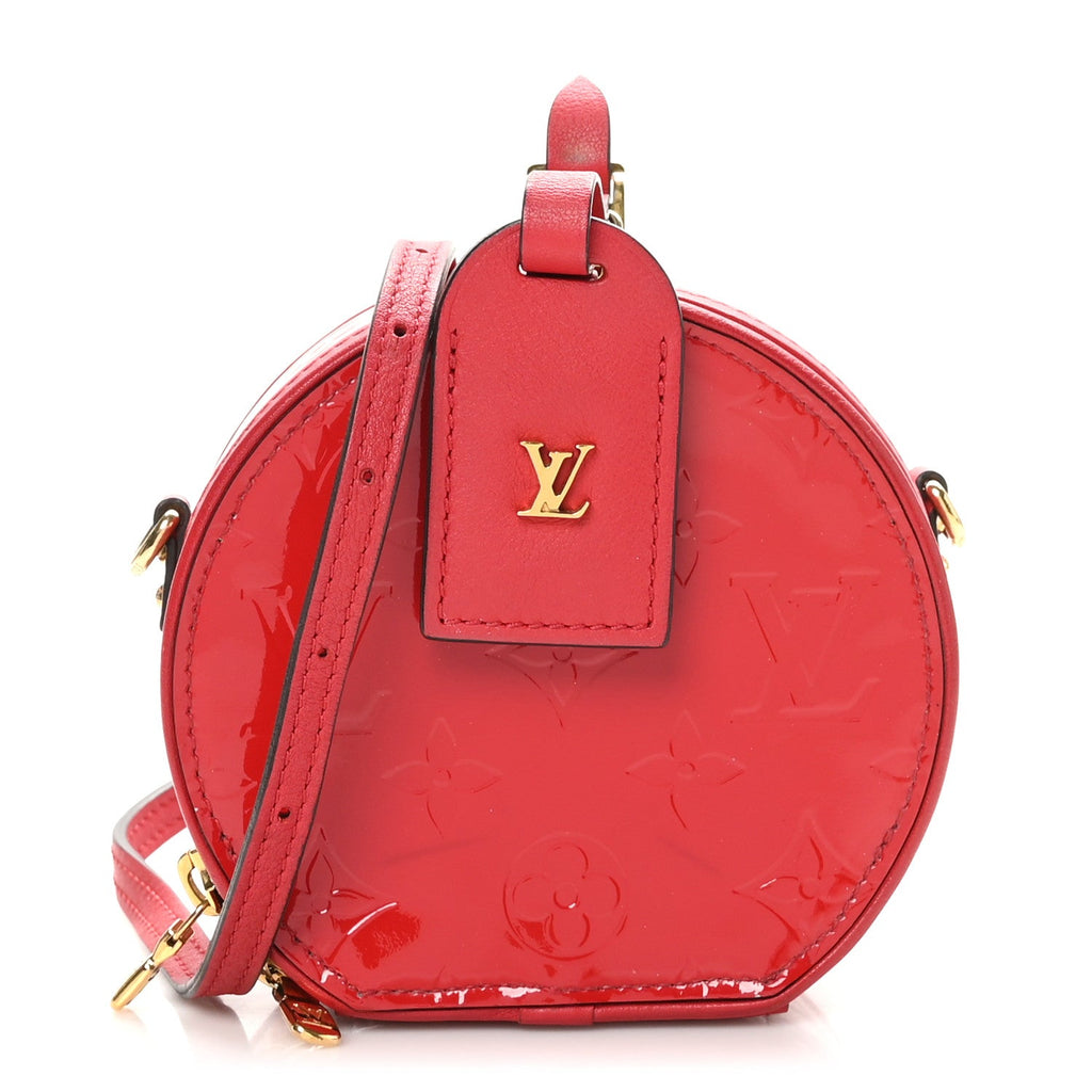 Vernis Mini Boite Chapeau Souple Red