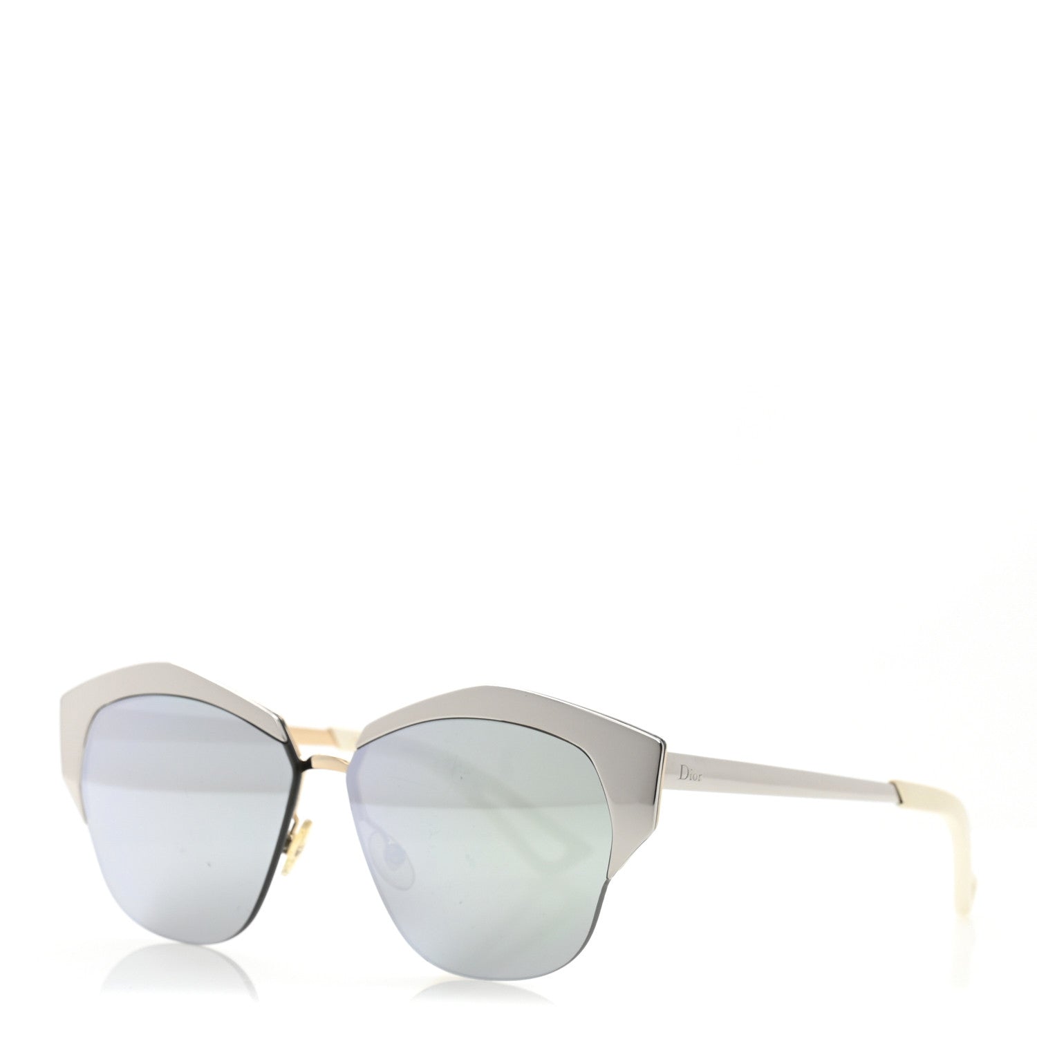 Metal DiorMirrored Sunglasses Silver