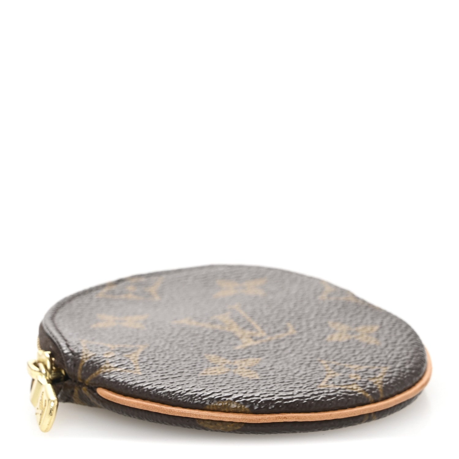 Monogram Round Coin Purse