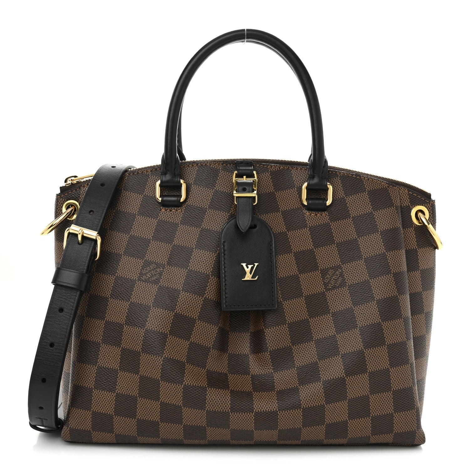 Damier Ebene Odeon Tote PM Black