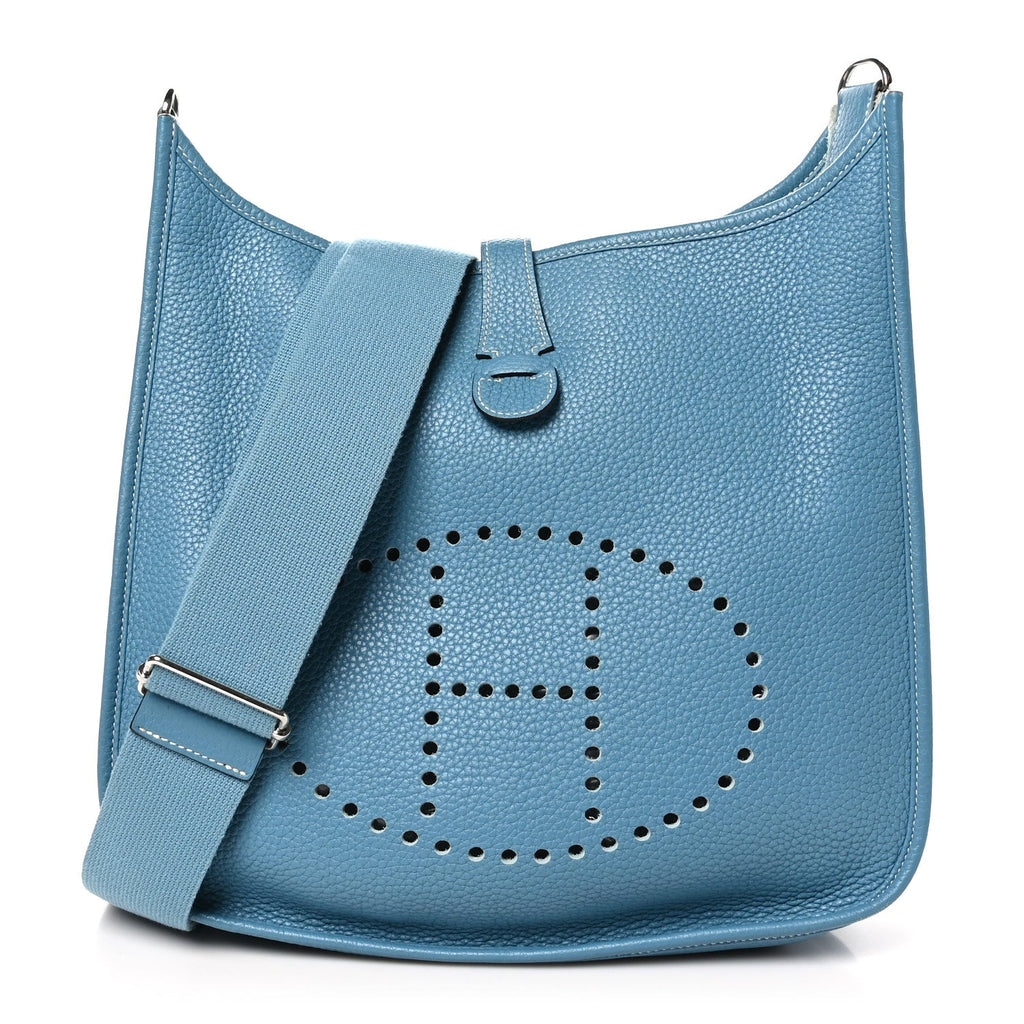 Taurillon Clemence Evelyne III GM Blue Jean
