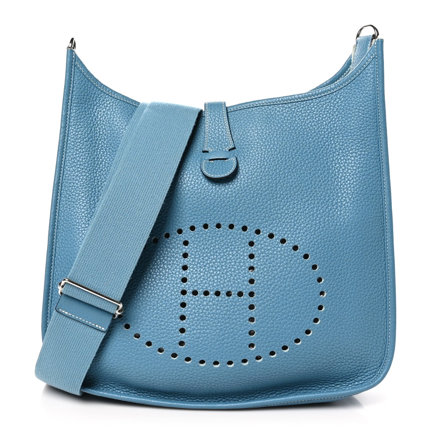 Taurillon Clemence Evelyne III GM Blue Jean
