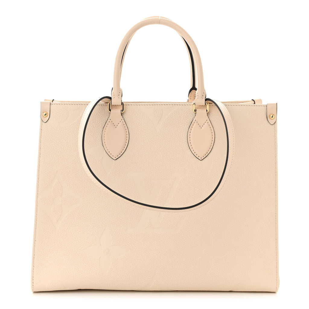 Empreinte Monogram Giant Onthego MM Creme