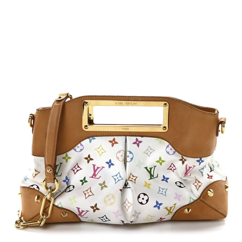 Monogram Multicolor Judy MM White