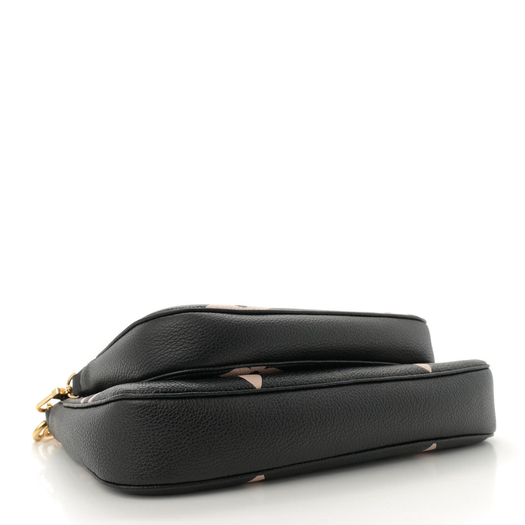 Empreinte Monogram Giant Multi Pochette Accessories Black Beige