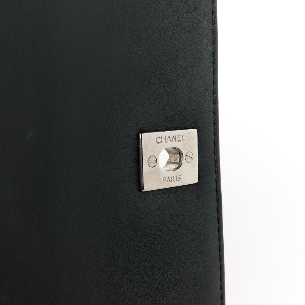 Calfskin Small Tramezzo Flap Black