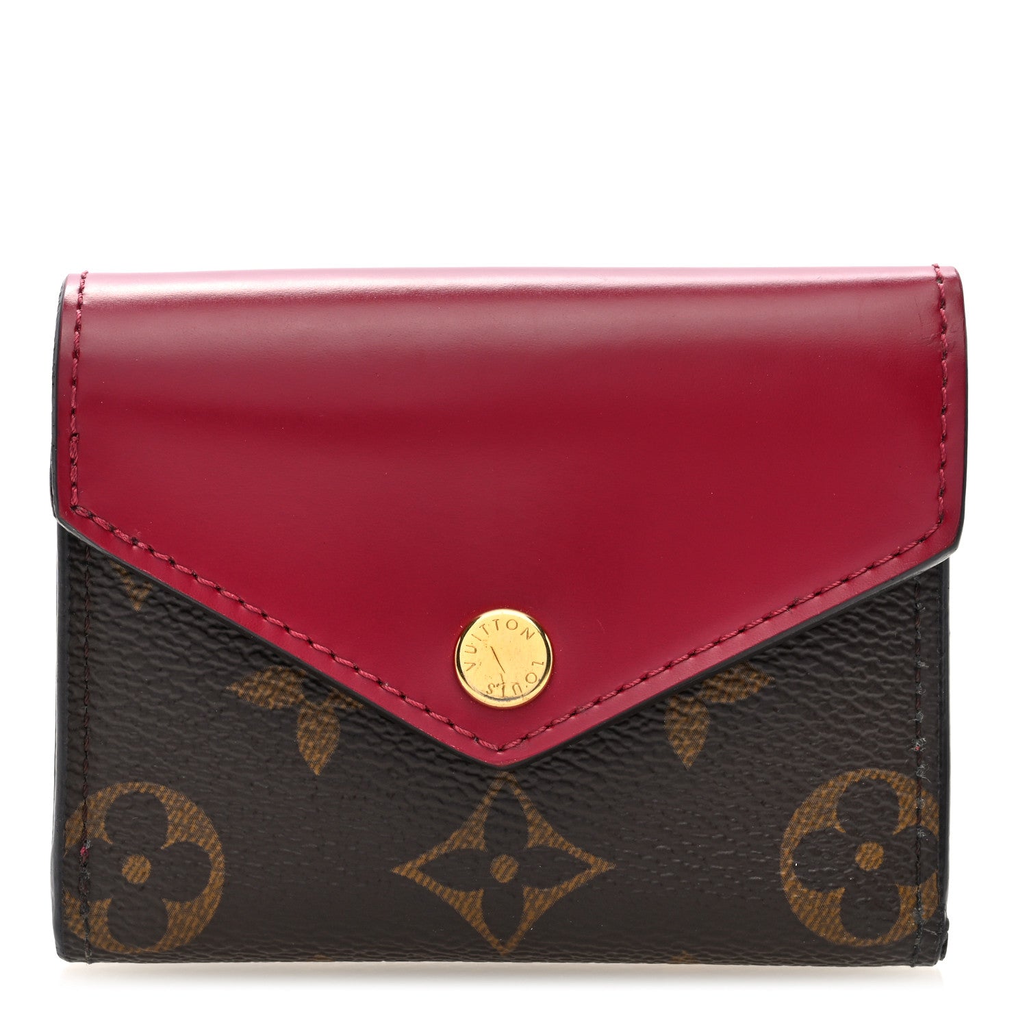 Monogram Zoe Wallet Fuchsia