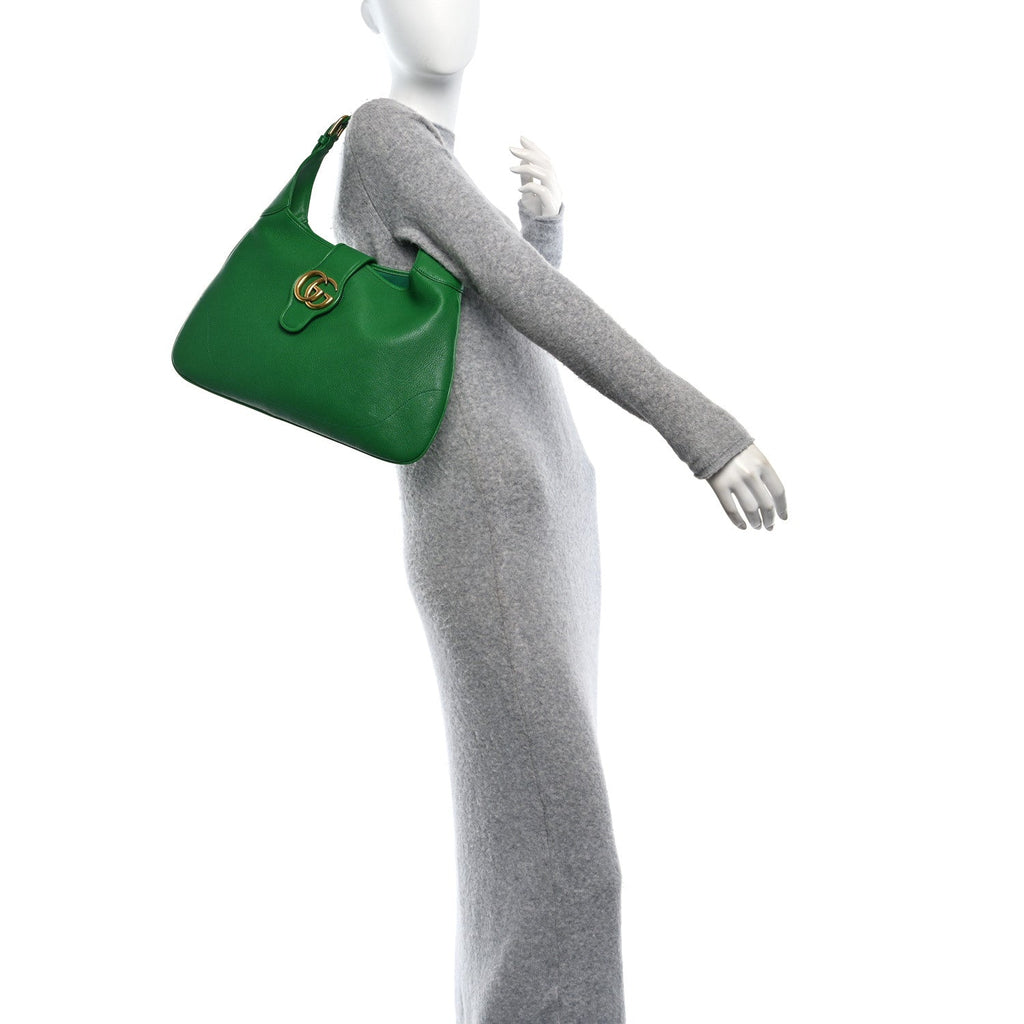 Goatskin Medium Aphrodite Shoulder Bag New Shamarock