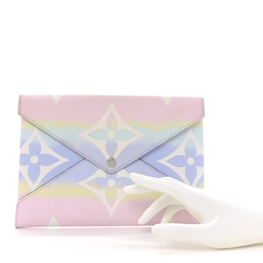 Monogram Escale Large Kirigami Pochette Pastel