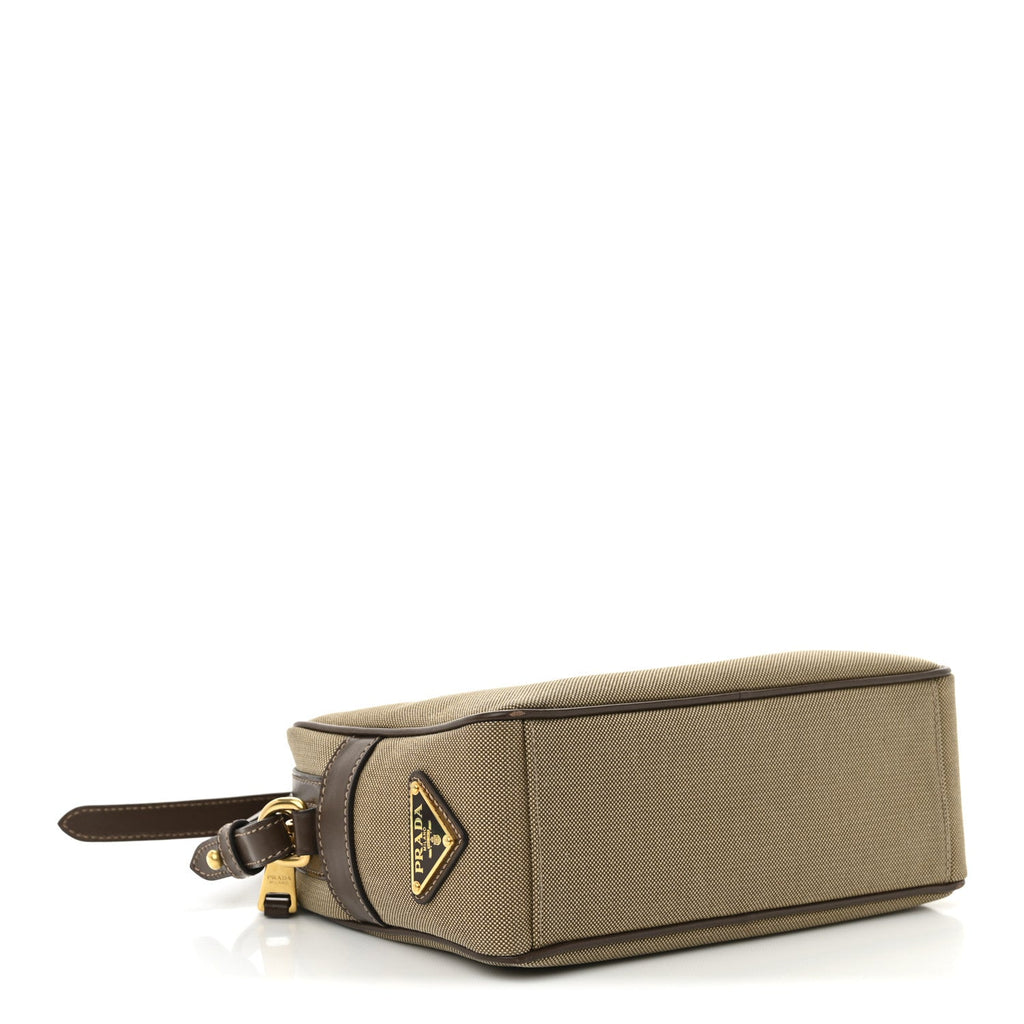 Jacquard Logo Camera Bag Corda Bruciato