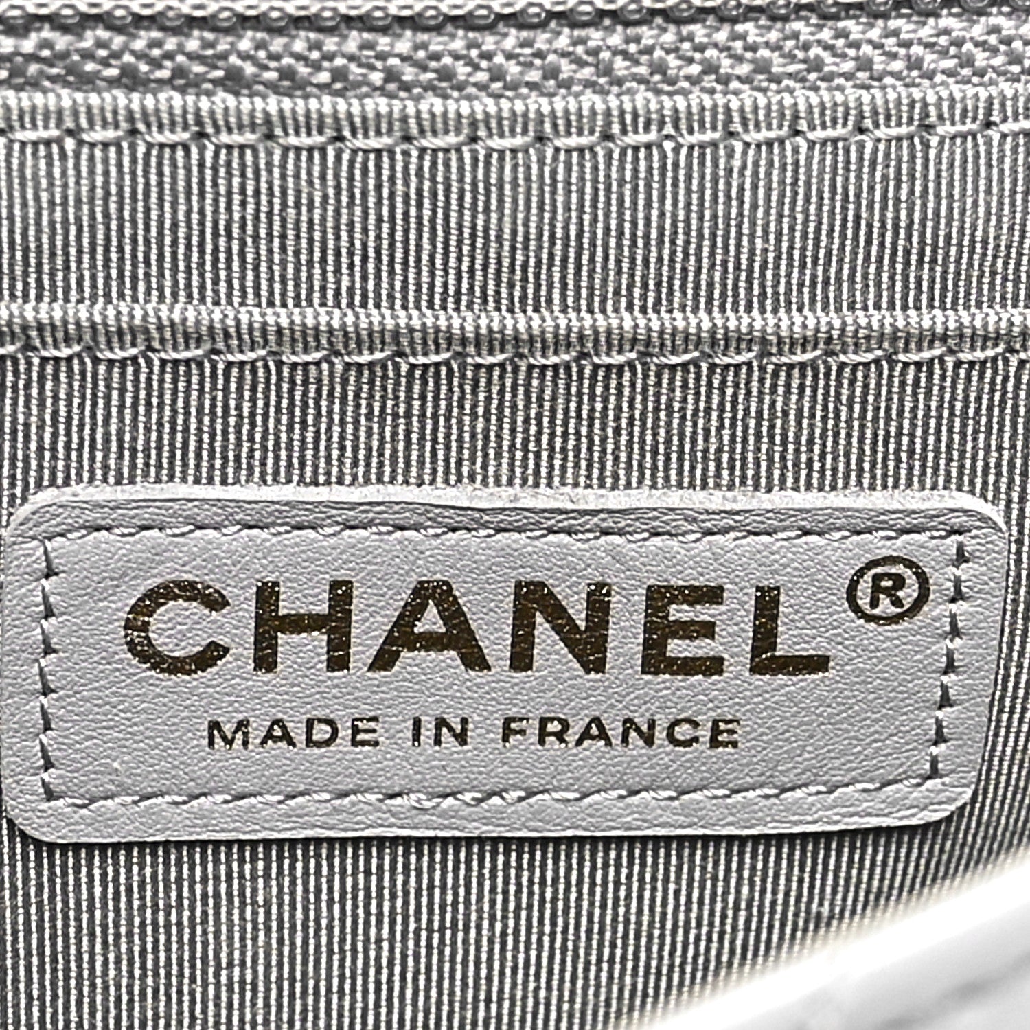 Calfskin Quilted Bolero De Chanel Flap Bag Grey