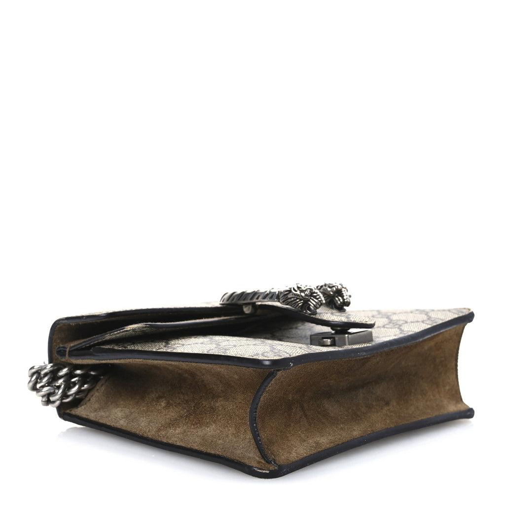 GG Supreme Monogram Mini Dionysus Shoulder Bag Taupe