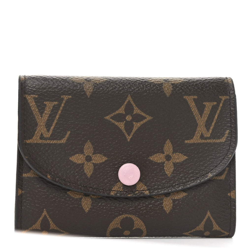 Monogram Rosalie Coin Purse Rose Ballerine