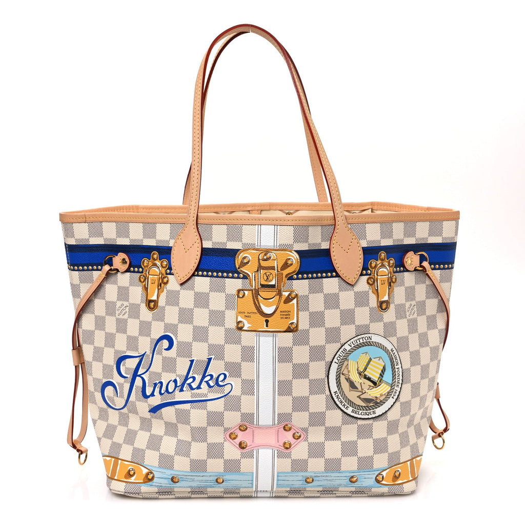 Damier Azur Summer Trunks Knokke Neo Neverfull MM