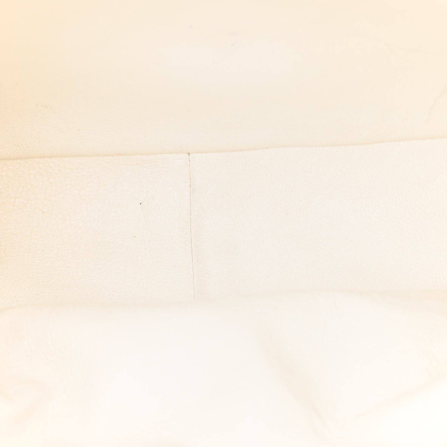 Lambskin Quilted Tassel Camera Case White