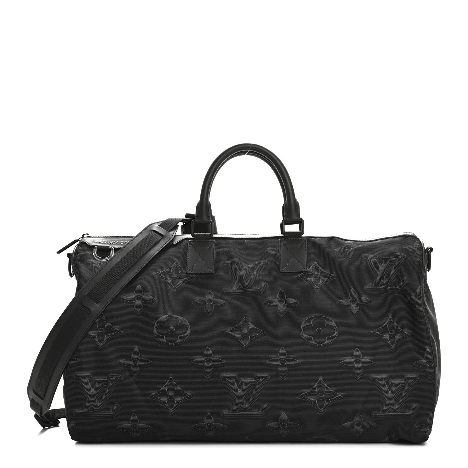 Monogram 2054 3D Reversible Keepall Bandouliere 50 Black Multicolor