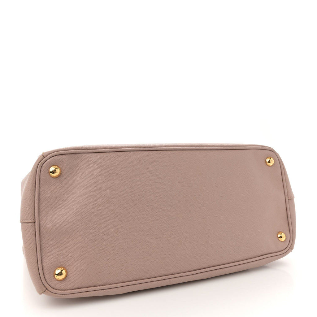 Saffiano Large Galleria Double Zip Tote Cammeo