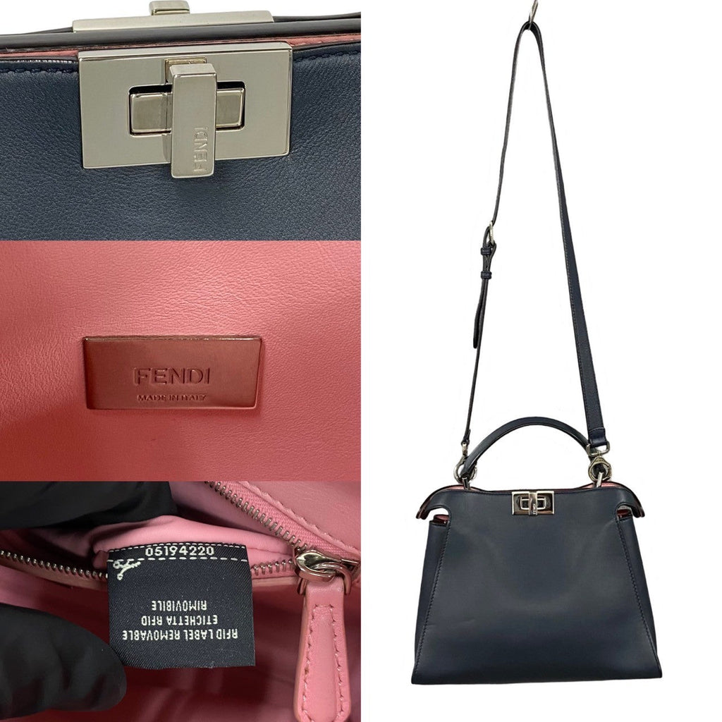 Fendi Peekaboo Essentially Leather 2way Bag