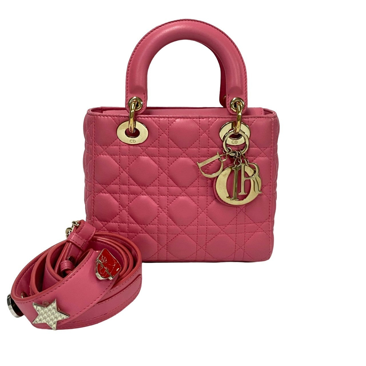 Christian Dior My Lady Dior Lambskin 2way bag
